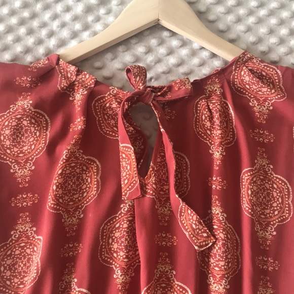 LC Lauren Conrad Pleat Neck Dress - Picture 2 of 3